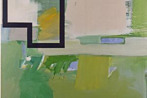 Patio I 145 x 190 cm Oel auf Nessel 1992 Patio I 145 x 190 cm Oel auf Nessel 1992