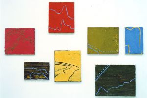 Les Petites 20 x 30 cm - 35 x 45 cm Oel auf Nessel 1993 Les Petites 20 x 30 cm - 35 x 45 cm Oel auf Nessel 1993