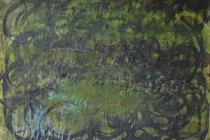 Studie II, 70 x 100 cm, Mischtechnik auf Papier 2016