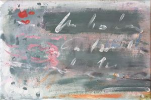 les petites - loveletter II 20 x 30 cm Oel auf Nessel 2018 les petites - loveletter II, 20 x 30 cm, Oel auf Nessel 2018