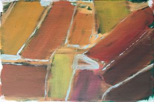 syrian border VI 20 x 30 cm Oel auf Nessel 2018 syrian border VI 20 x 30 cm Oel auf Nessel 2018