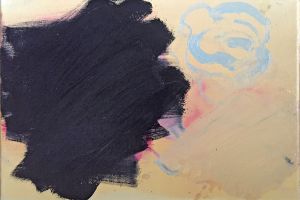 syrian border VII desert-rose 20 x 30 cm oil on canvas 2018