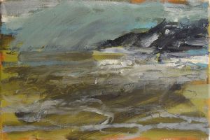 sketch Alaska, 20 x 30 cm, oil on canvas, 2020 sketch Alaska, 20 x 30 cm, oil on canvas, 2020